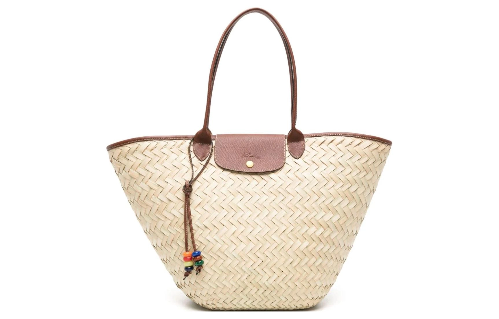 LONGCHAMP Le Panier Pliage Logo