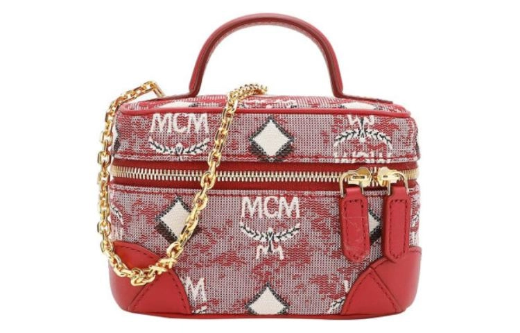 MCM VINTAGE JACQUARD Logo micro