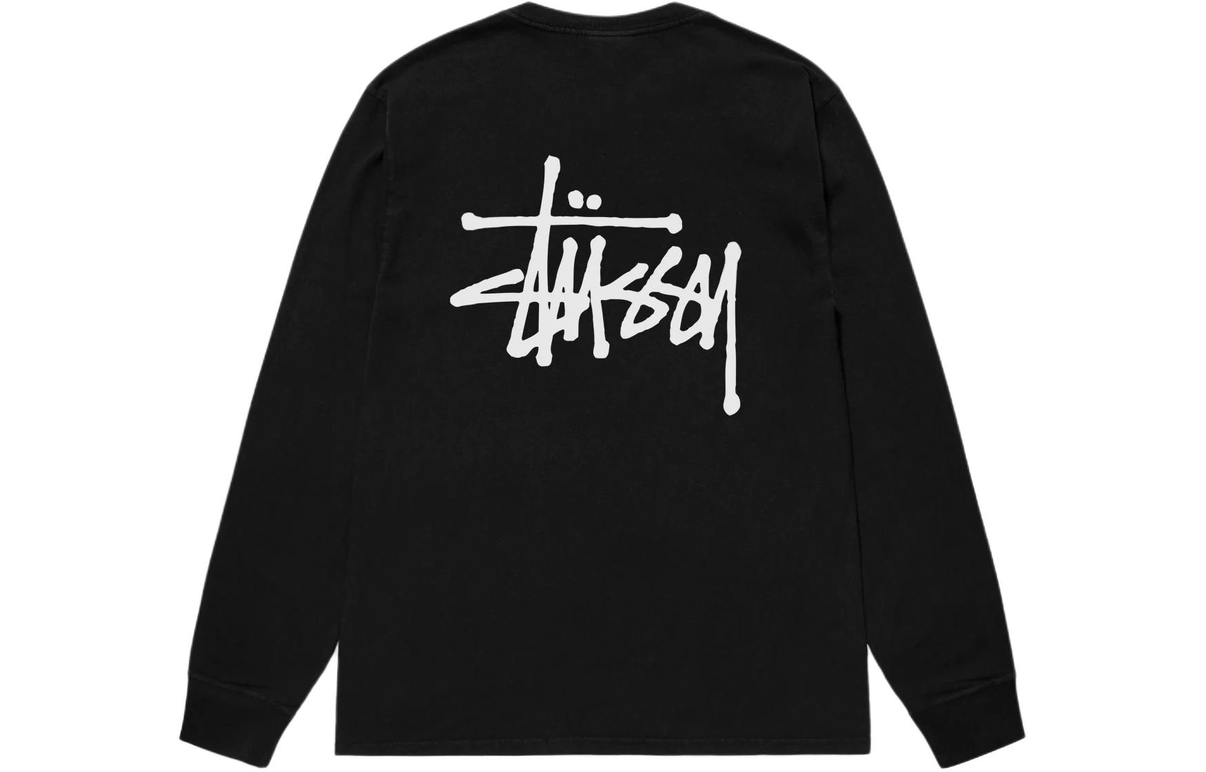 Stussy Basic Ls Tee Pigment Dyed