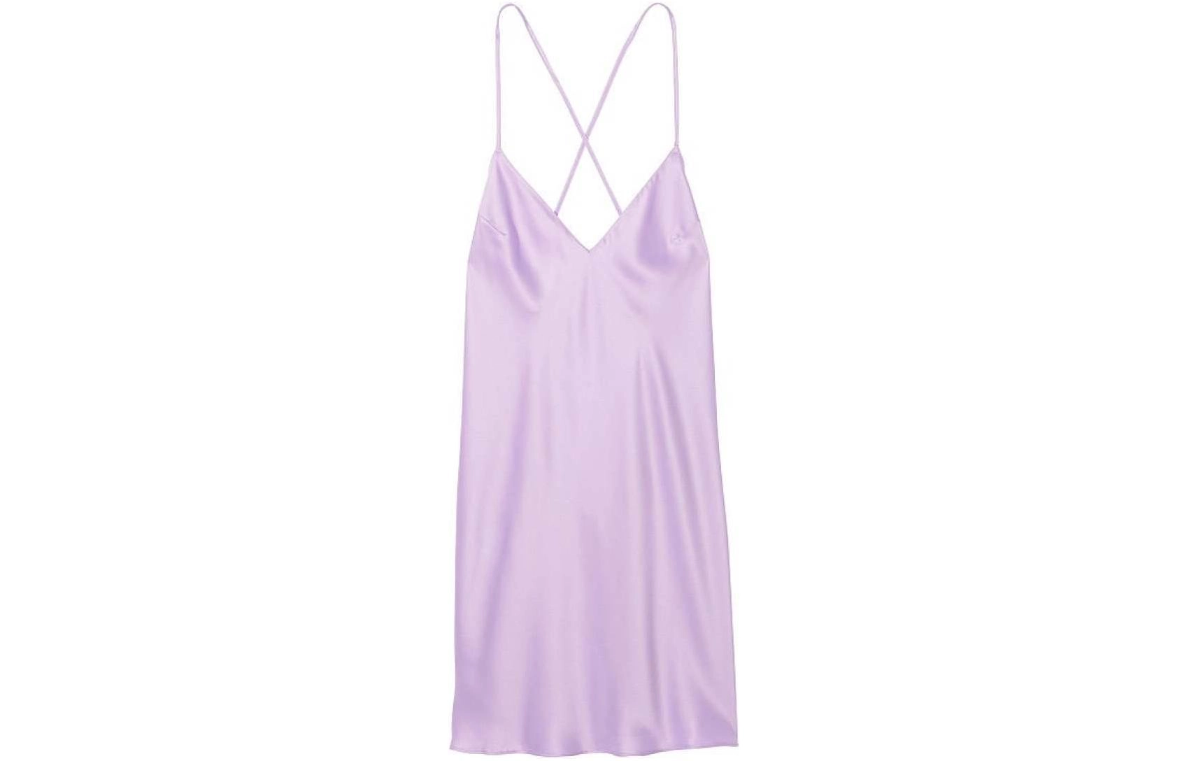 Victoria's Secret Satin Open-Back Slip