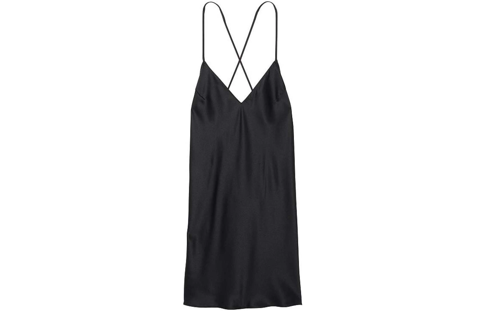 Victoria's Secret Satin Open-Back Slip