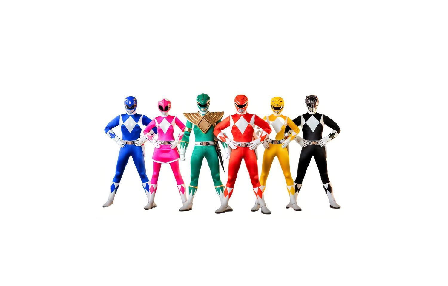 threezero power rangers 6 30cm