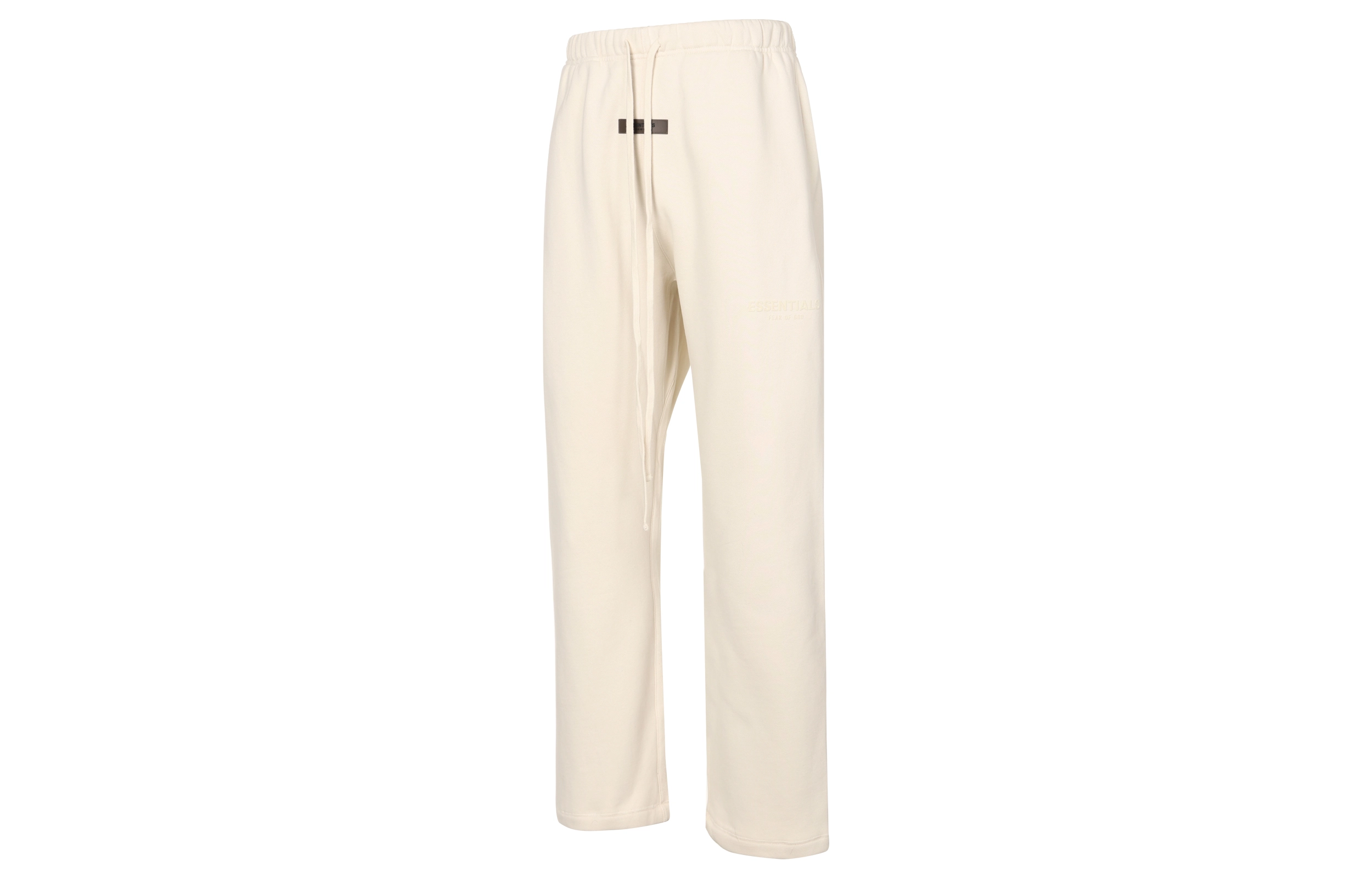Fear of God Essentials FW22 Relaxed Sweatpant Egg shell Logo