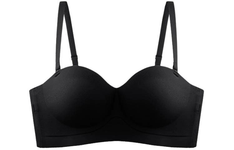 浪莎 纯色小胸聚拢无钢圈收副乳防下垂文胸 女款