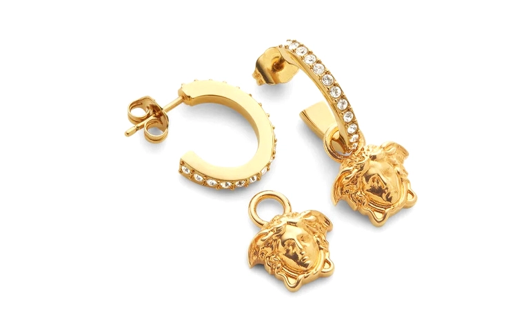 VERSACE LA MEDUSA CRYSTAL DROP