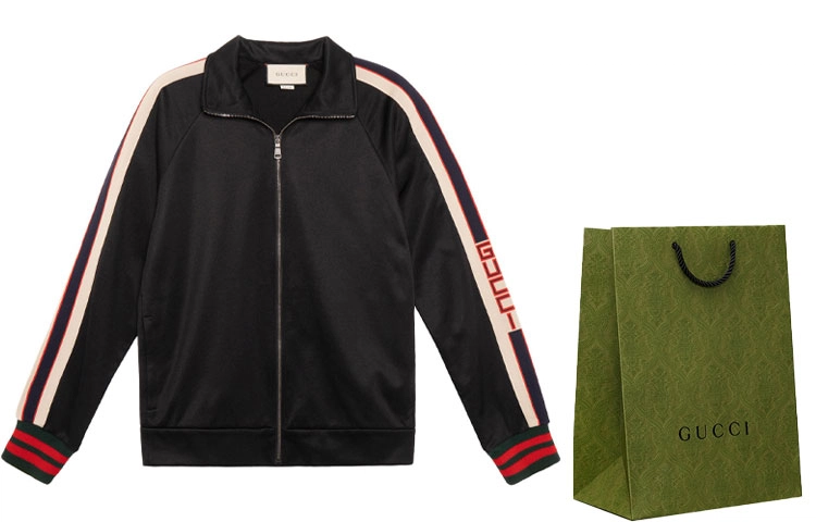 GUCCI Technical Jersey Track Jacket