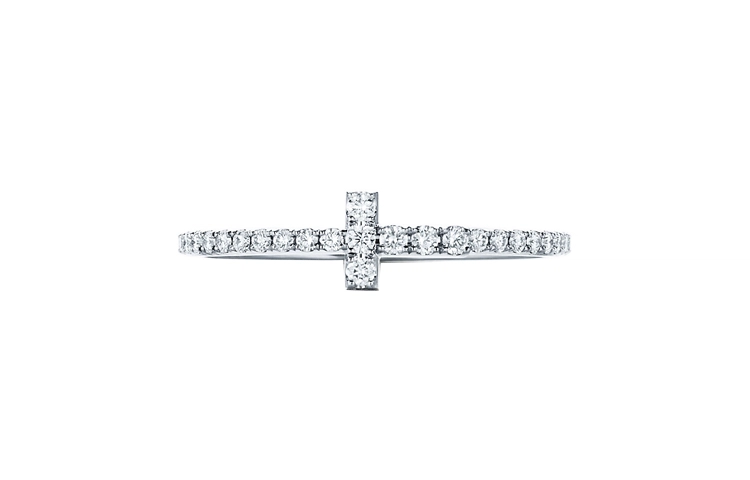 TIFFANY CO. Tiffany T 18K 1.5mm
