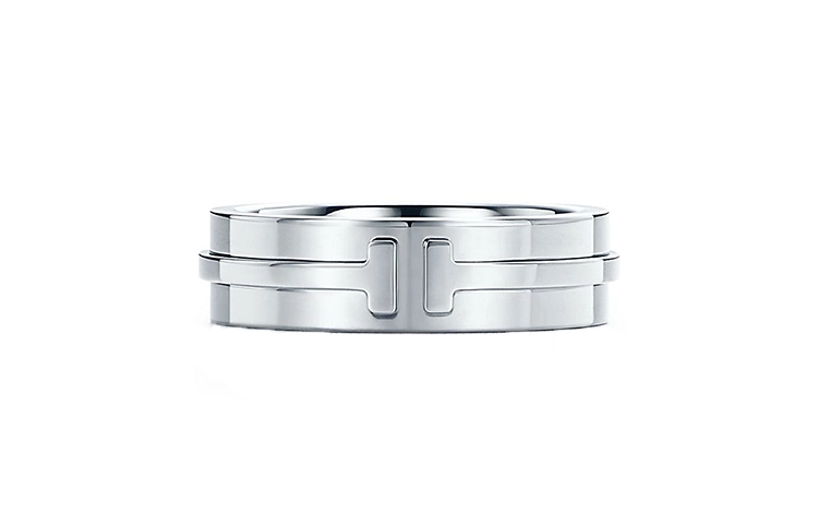 TIFFANY CO. T 18K 5.5mm