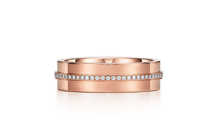 TIFFANY CO. T 18K 5.5mm