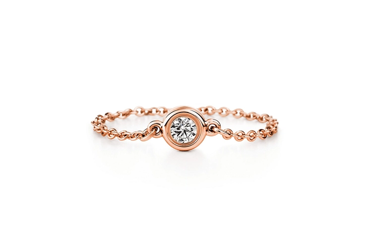 TIFFANY CO. Elsa Peretti Diamonds by the Yard 18K
