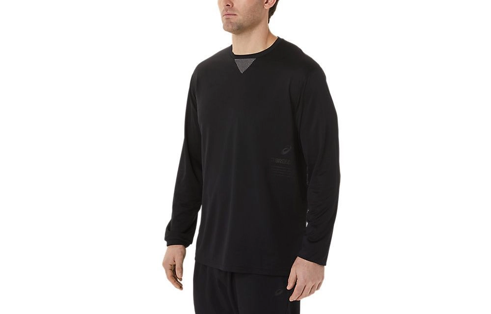 Asics Actibreeze Cooling Jacquard Long Sleeve Top T