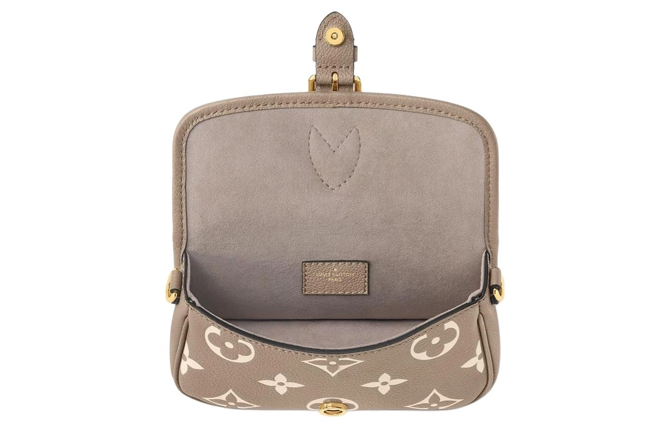 LOUIS VUITTON Diane Tourterelle Creme nano