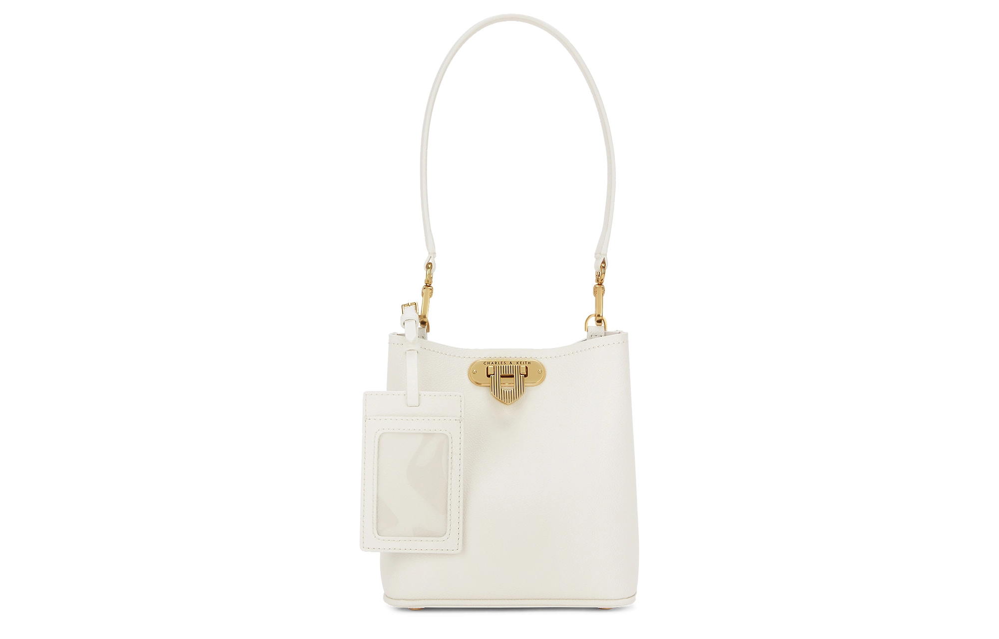 CHARLESKEITH pu BeigeBlackMultiCream