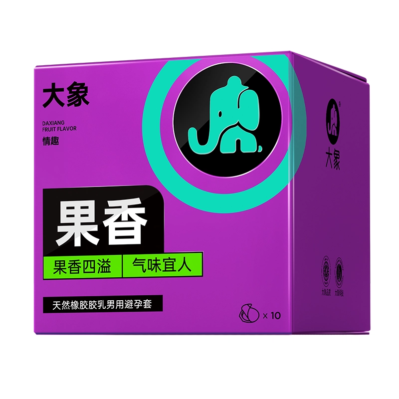 大象避孕套 情趣系列果香款 超薄避孕套安全套 男用 情趣用品成人用品