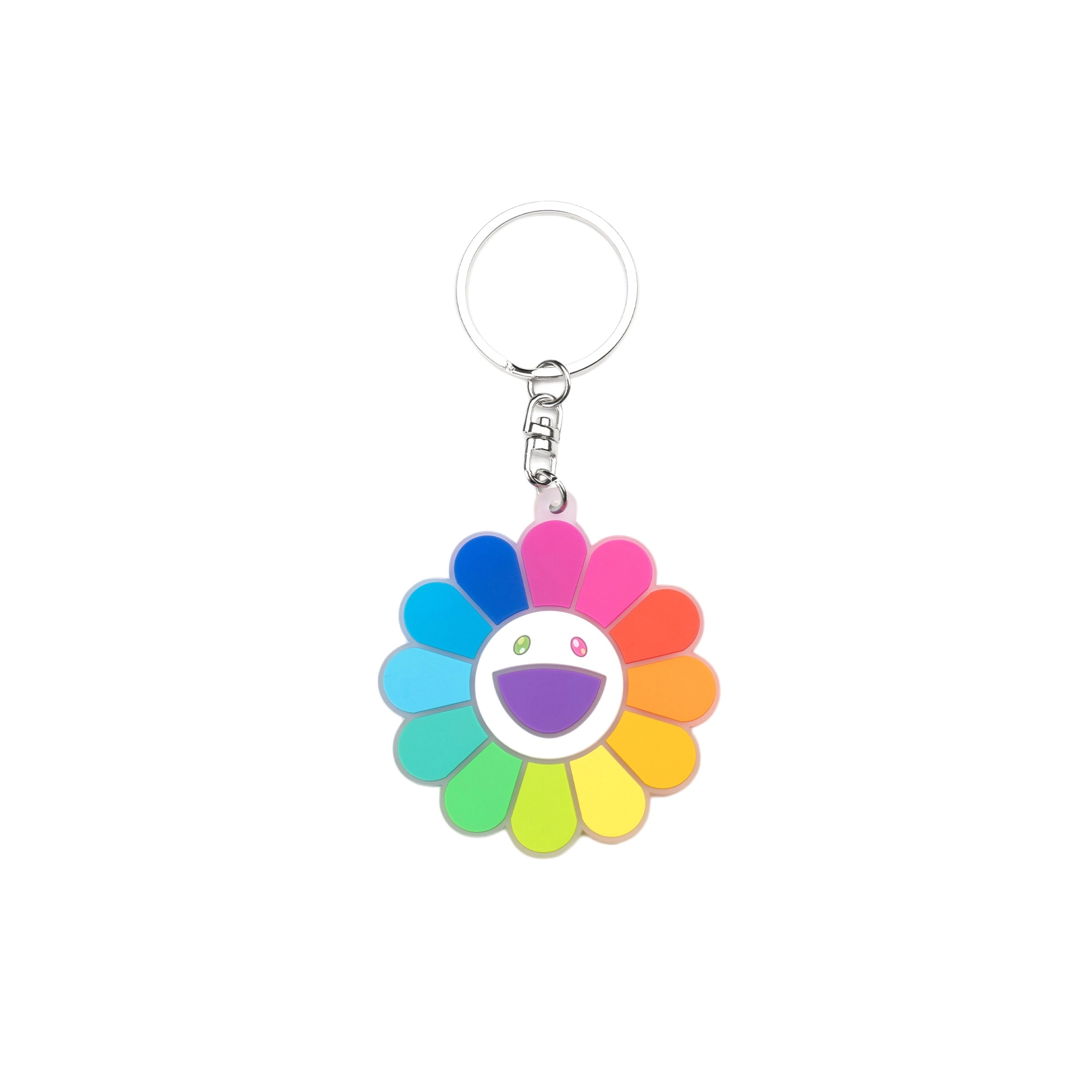 Takashi Murakami Kaikaikik FLOWER RUBBER KEYRING 5.5cm