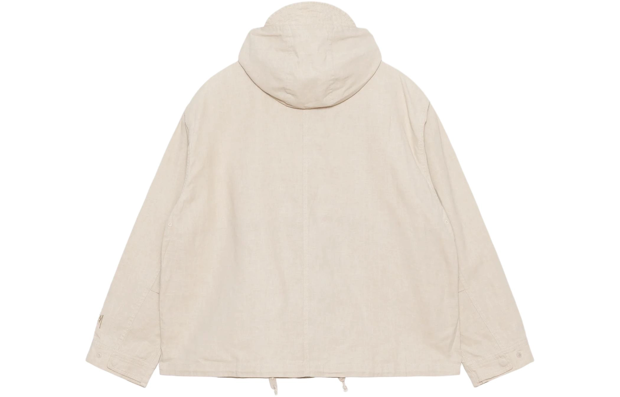 Stussy Short Parka Waxed Linen