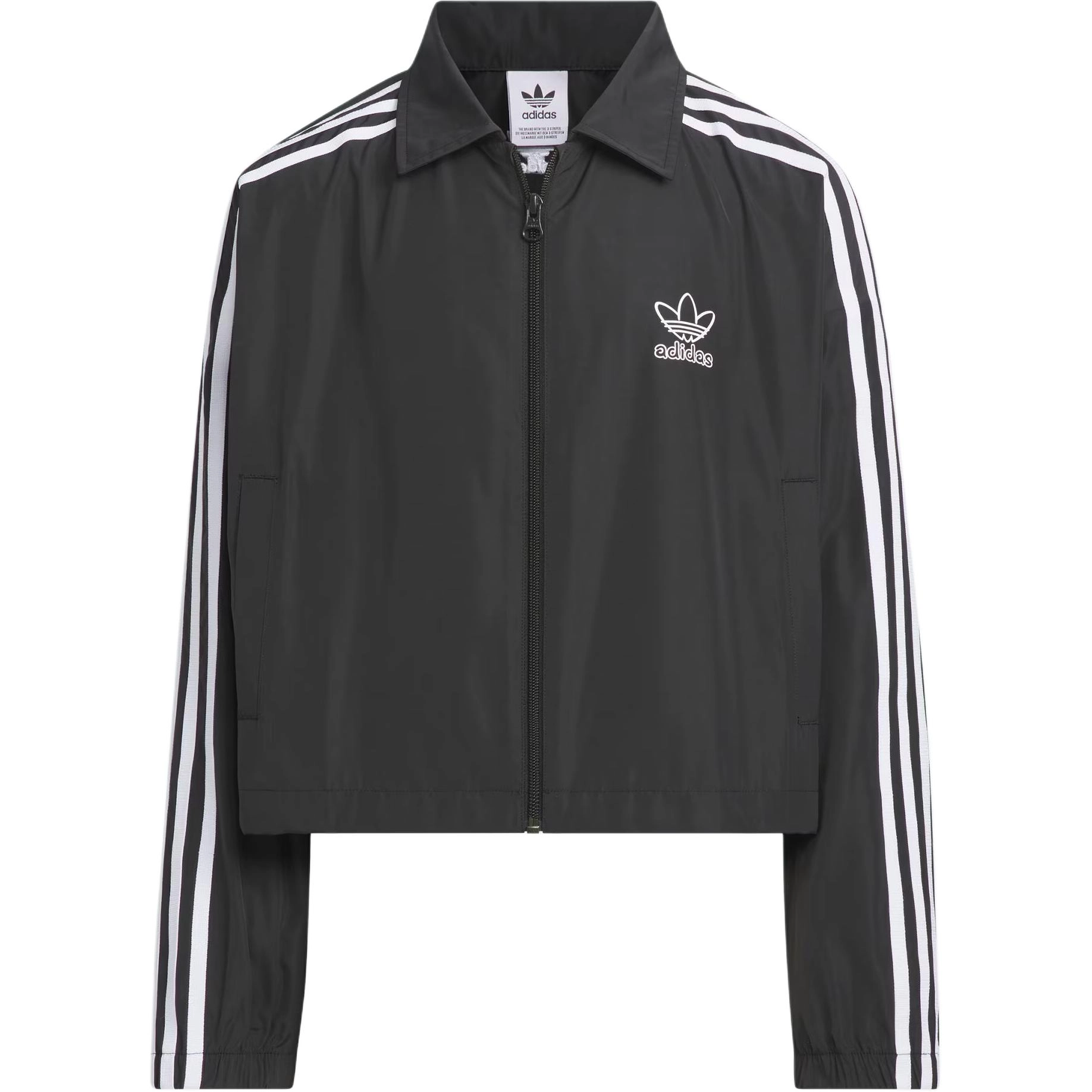 adidas originals Adicolor Woven Crop Jacket Logo