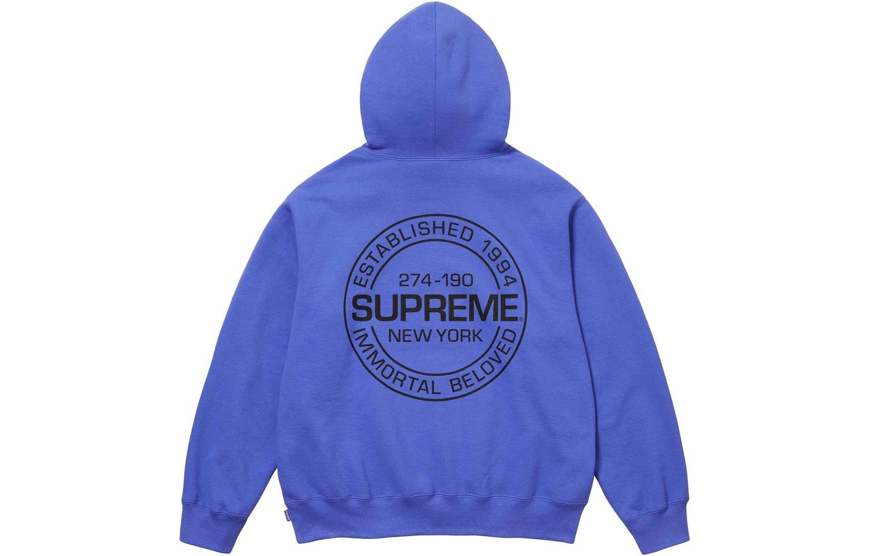 Supreme SS24 WEEK8 IMMORTAL HOODED SWEATSHIRT