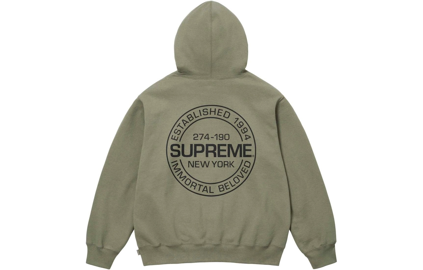 Supreme SS24 WEEK8 IMMORTAL HOODED SWEATSHIRT