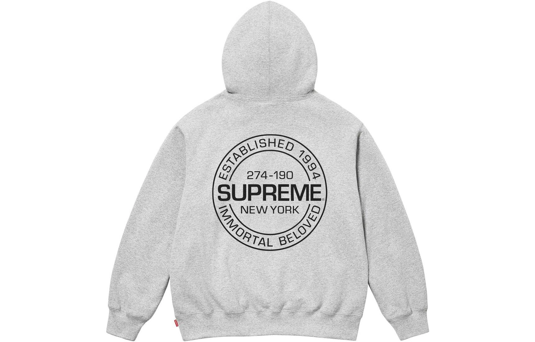 Supreme SS24 WEEK8 IMMORTAL HOODED SWEATSHIRT