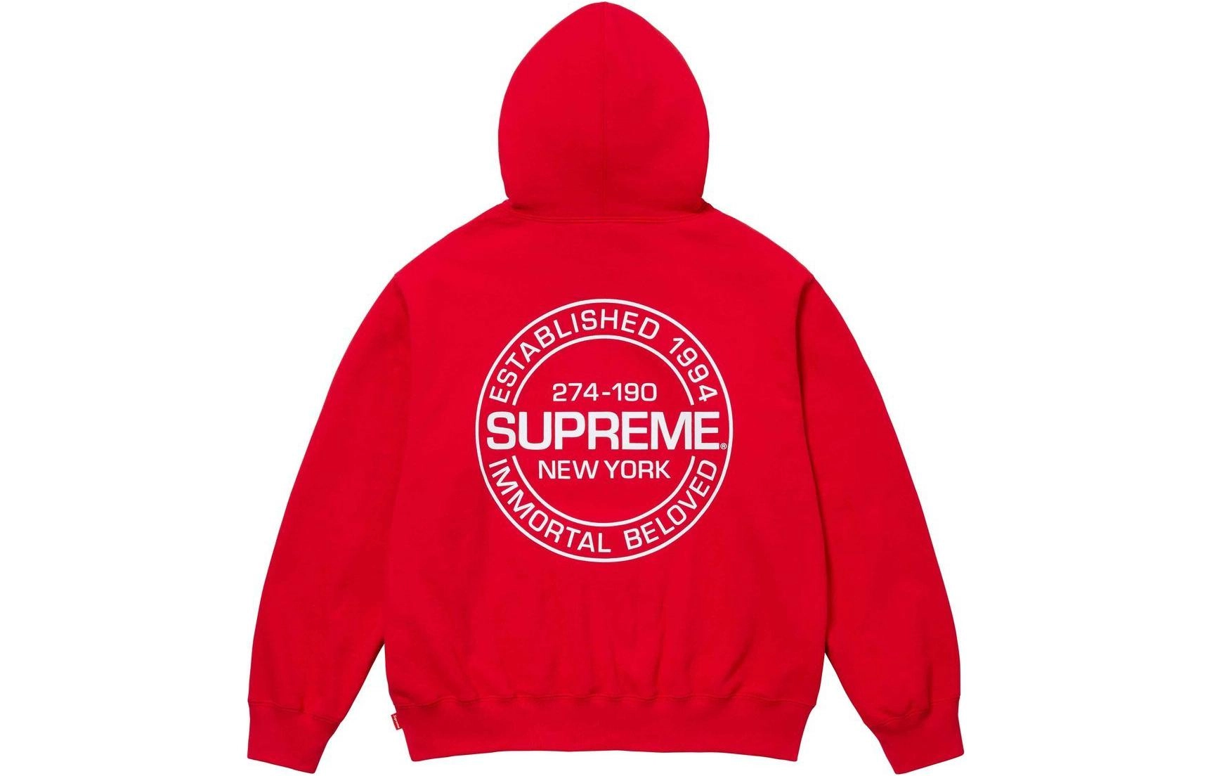 Supreme SS24 WEEK8 IMMORTAL HOODED SWEATSHIRT