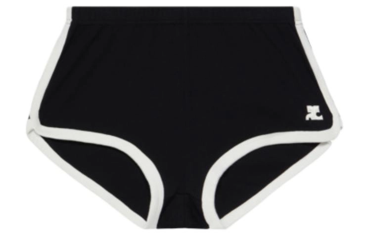 COURREGES Mini Contrast Shorts