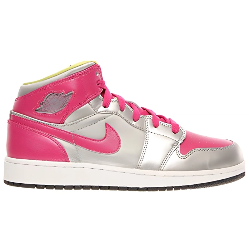 Jordan Mid Metallic Silver GS