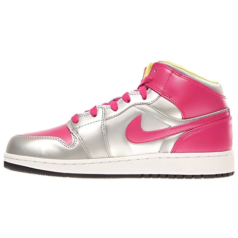 Jordan Mid Metallic Silver GS