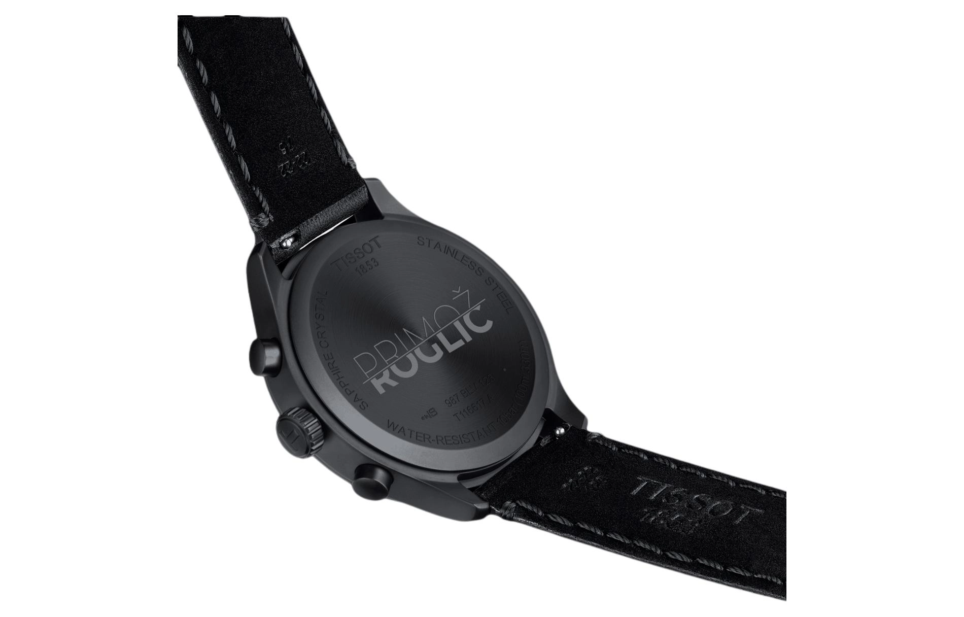 TISSOT 100 45mm PVD T116.617.36.052.04