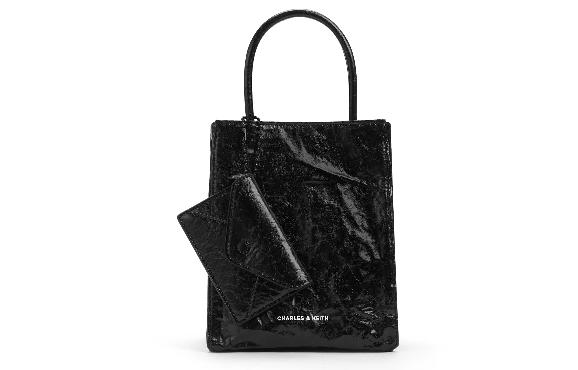 CHARLESKEITH ck PU CreamJet BlackSilver