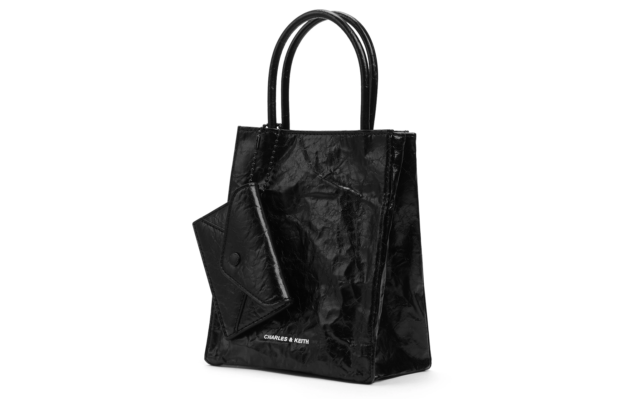 CHARLESKEITH ck PU CreamJet BlackSilver