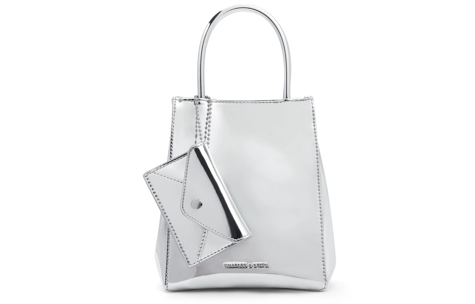 CHARLESKEITH ck PU CreamJet BlackSilver