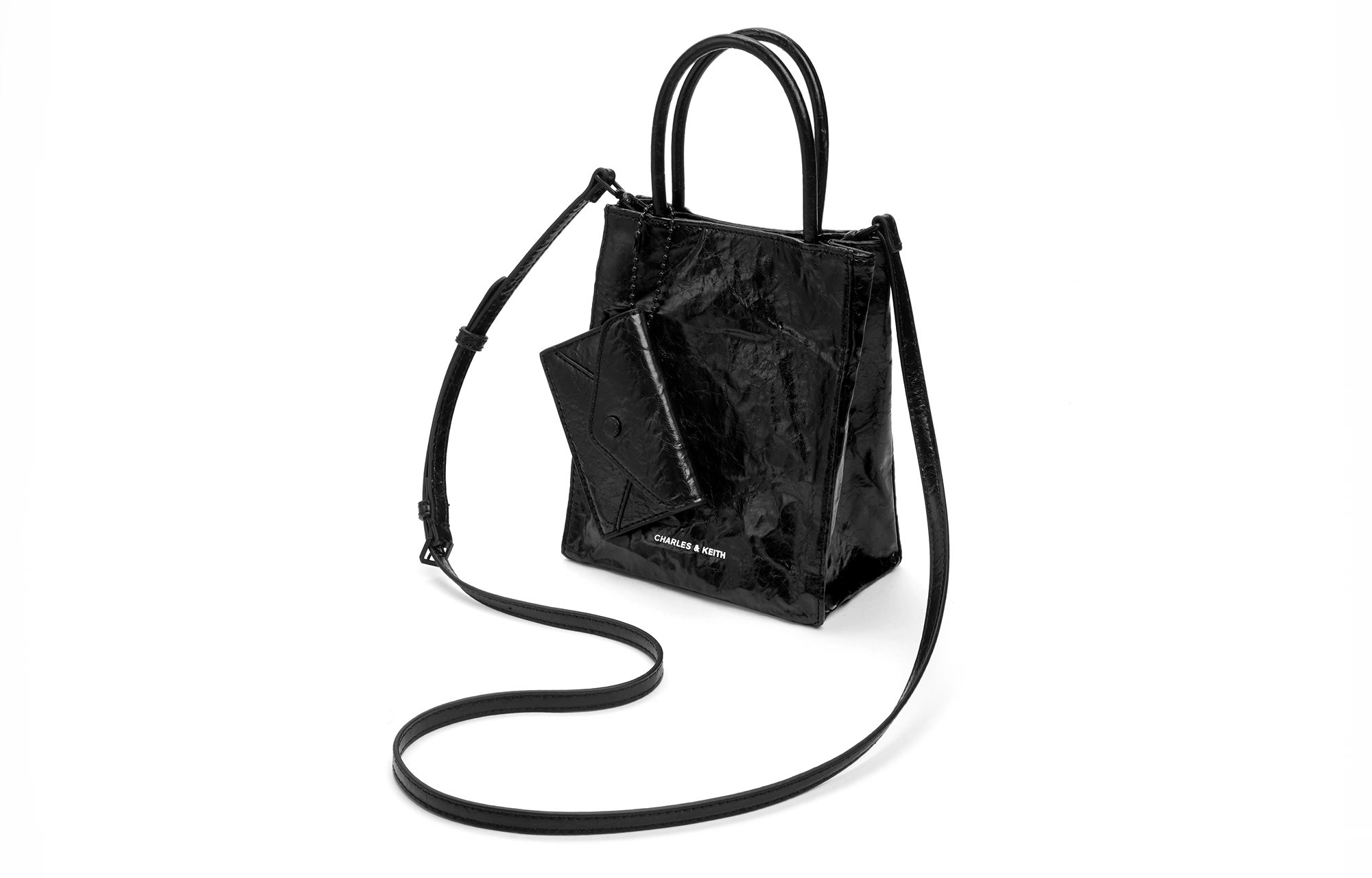 CHARLESKEITH ck PU CreamJet BlackSilver