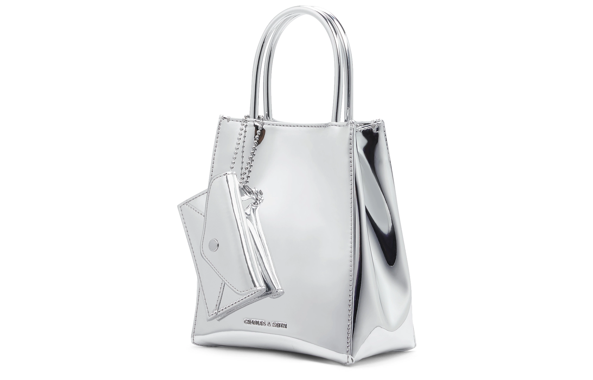 CHARLESKEITH ck PU CreamJet BlackSilver