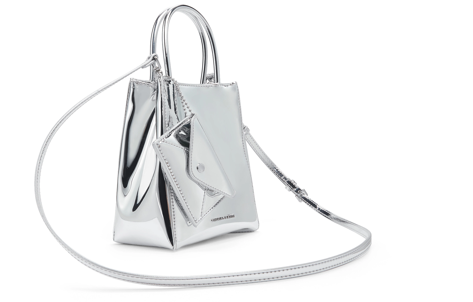 CHARLESKEITH ck PU CreamJet BlackSilver