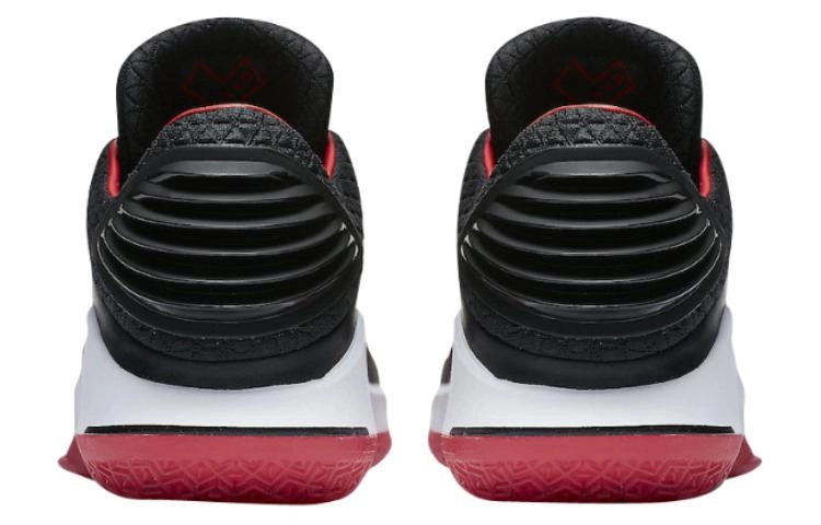 Jordan Air Jordan 32 Low Banned Bred Black University Red