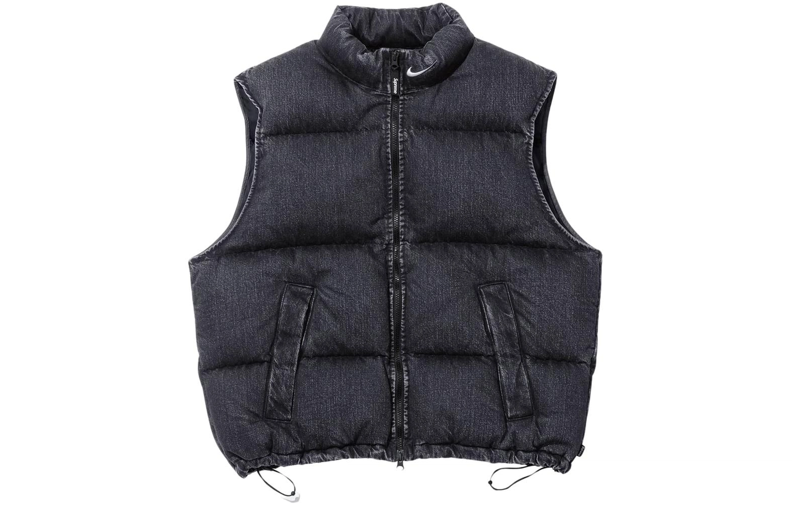 Supreme x Nike SS24 WEEK10 DENIM PUFFER VEST