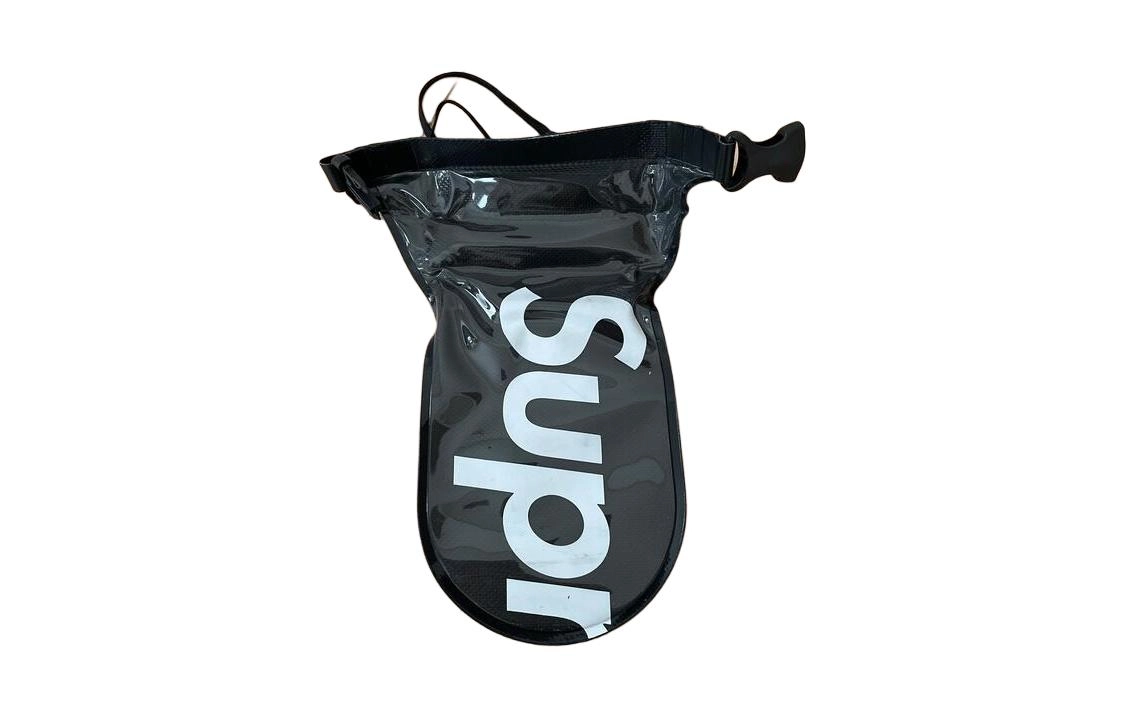 Supreme SS18 SealLine See Pouch Black PVC