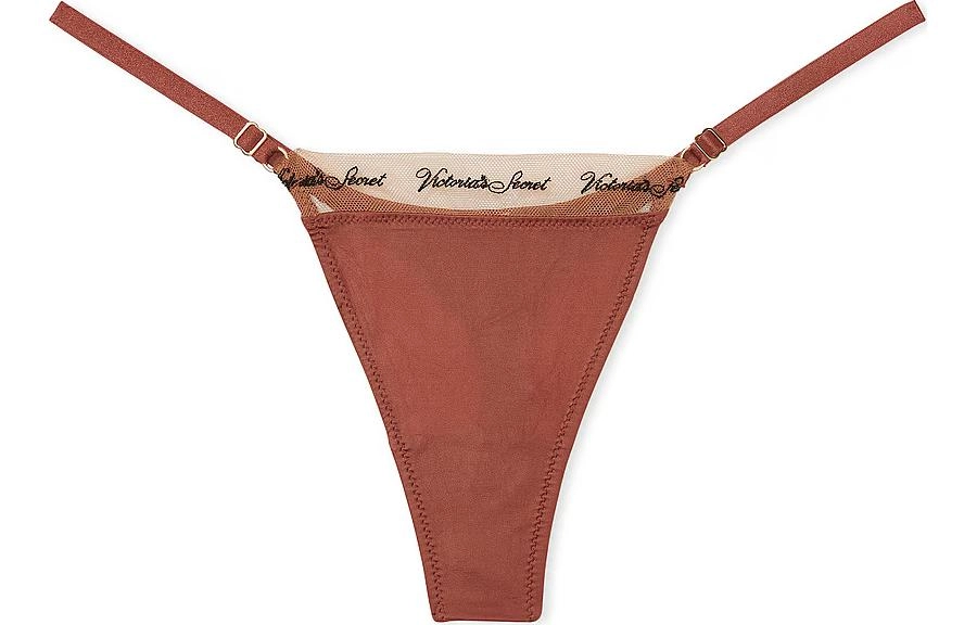Victoria's Secret PINK VERY SEXY Logo Embroidery Adjustable Tg PantyCy 1
