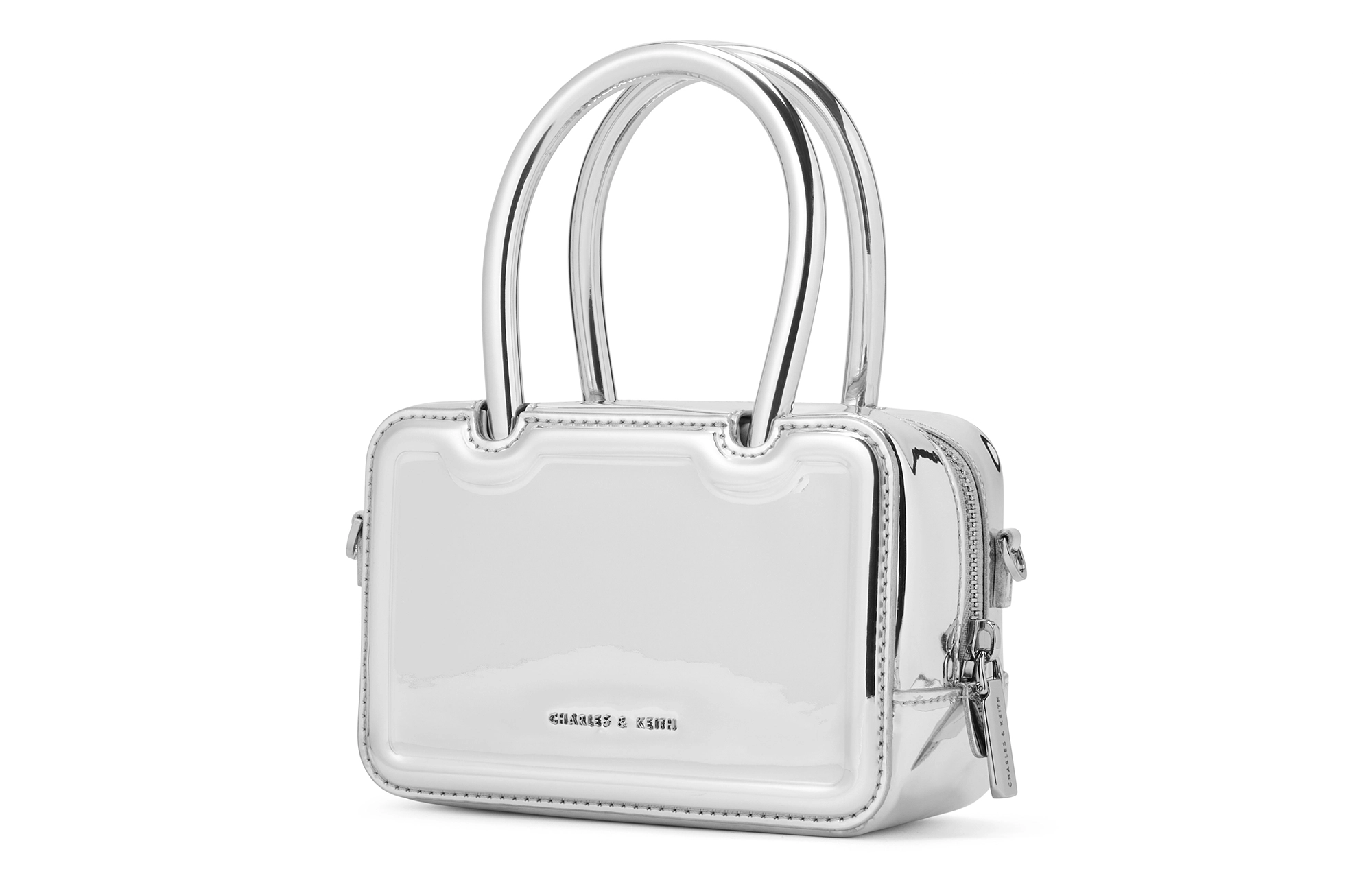 CHARLESKEITH ck PU ChocolateOatPinkSilver