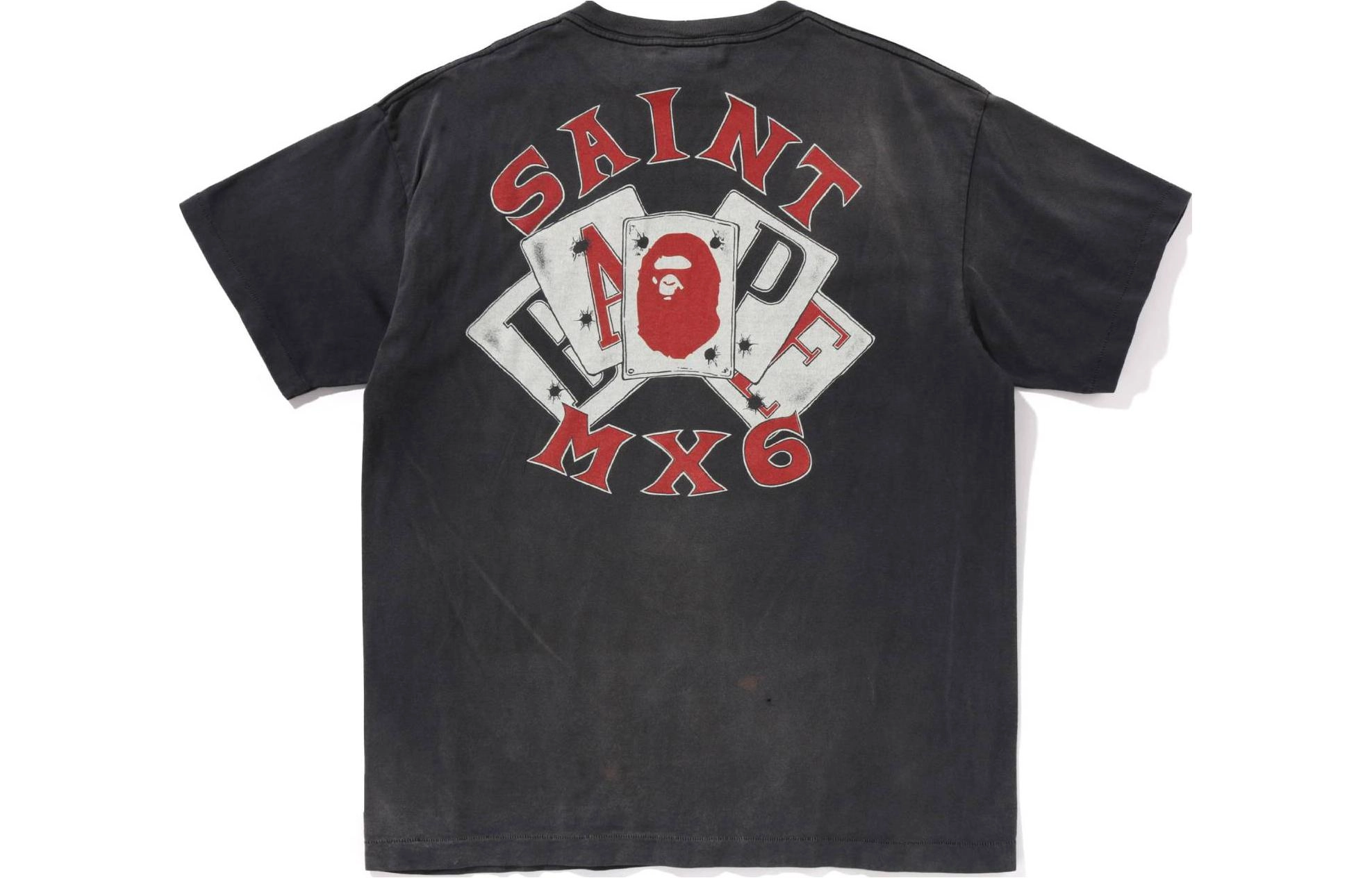 A BATHING APE x SAINT Mxxxxxx SS24 LogoT