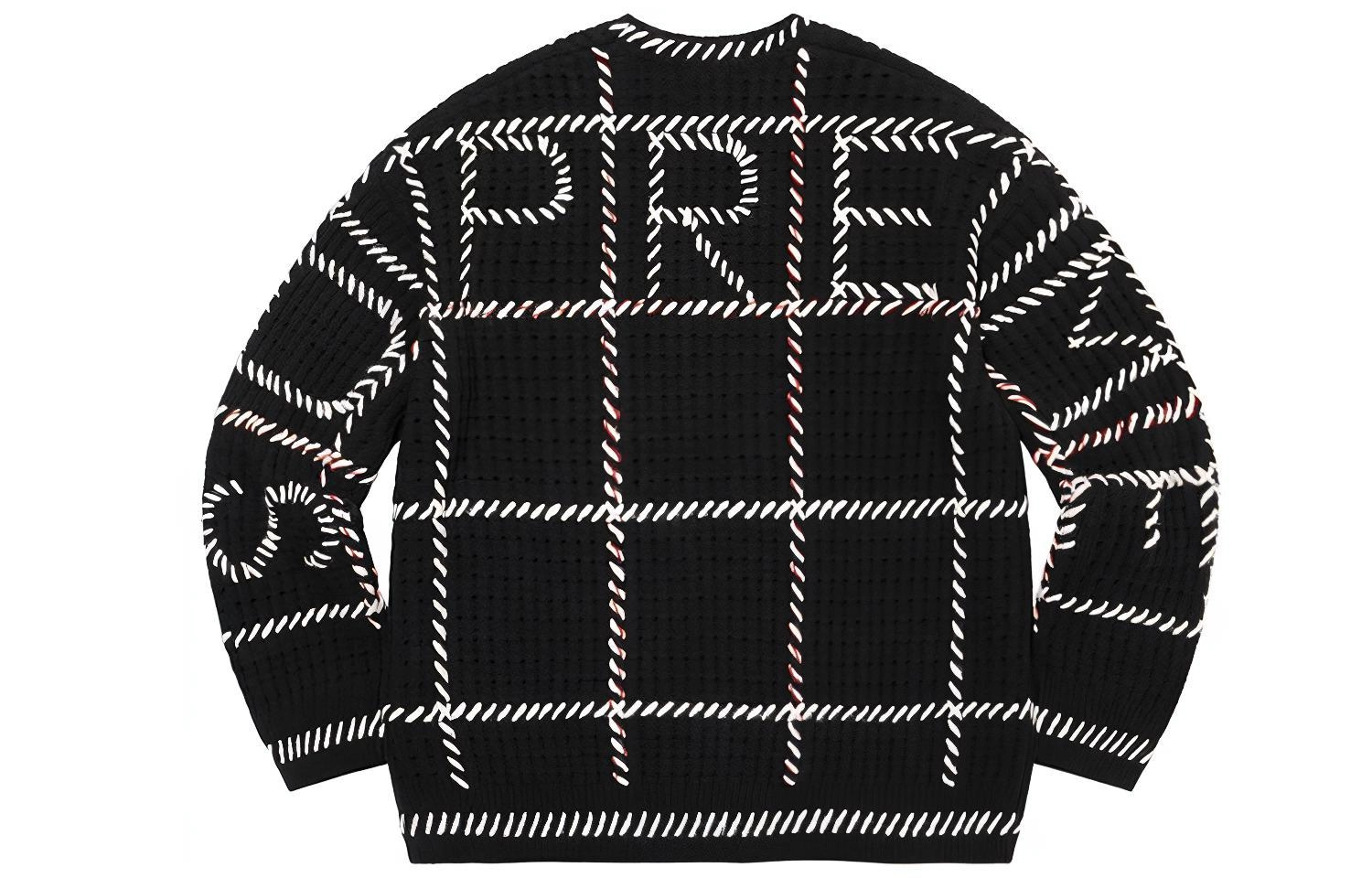 Supreme SS23 Week 1 QUILT STITCH SWEATER