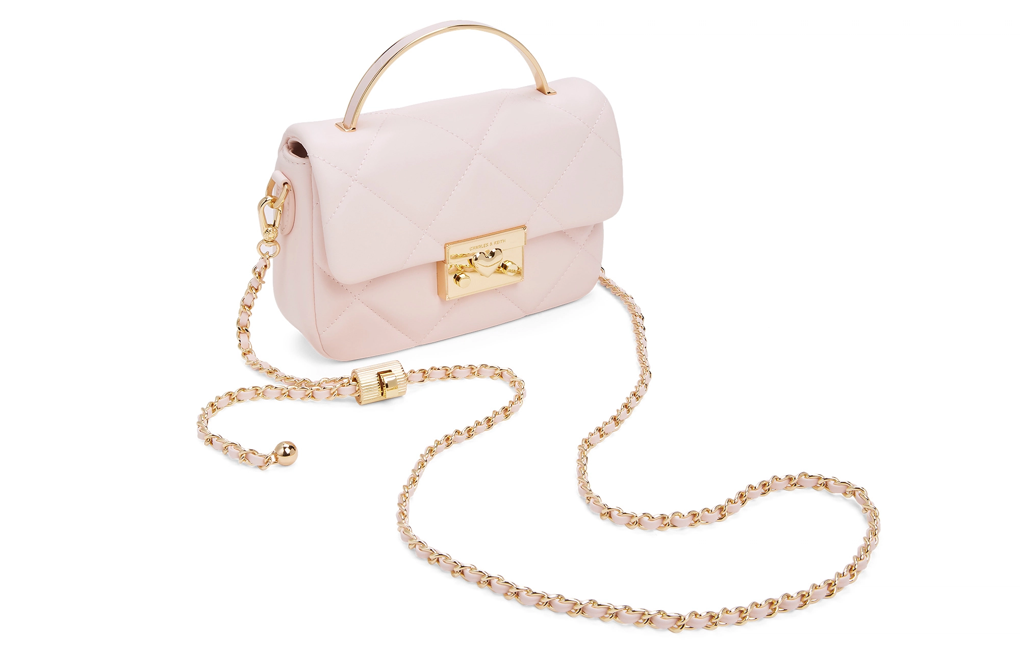 CHARLESKEITH PU PinkCreamBlack