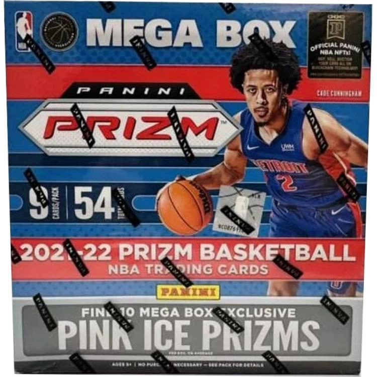 PANINI NBA 2021-22 Prizm Mega Box PINK ICE