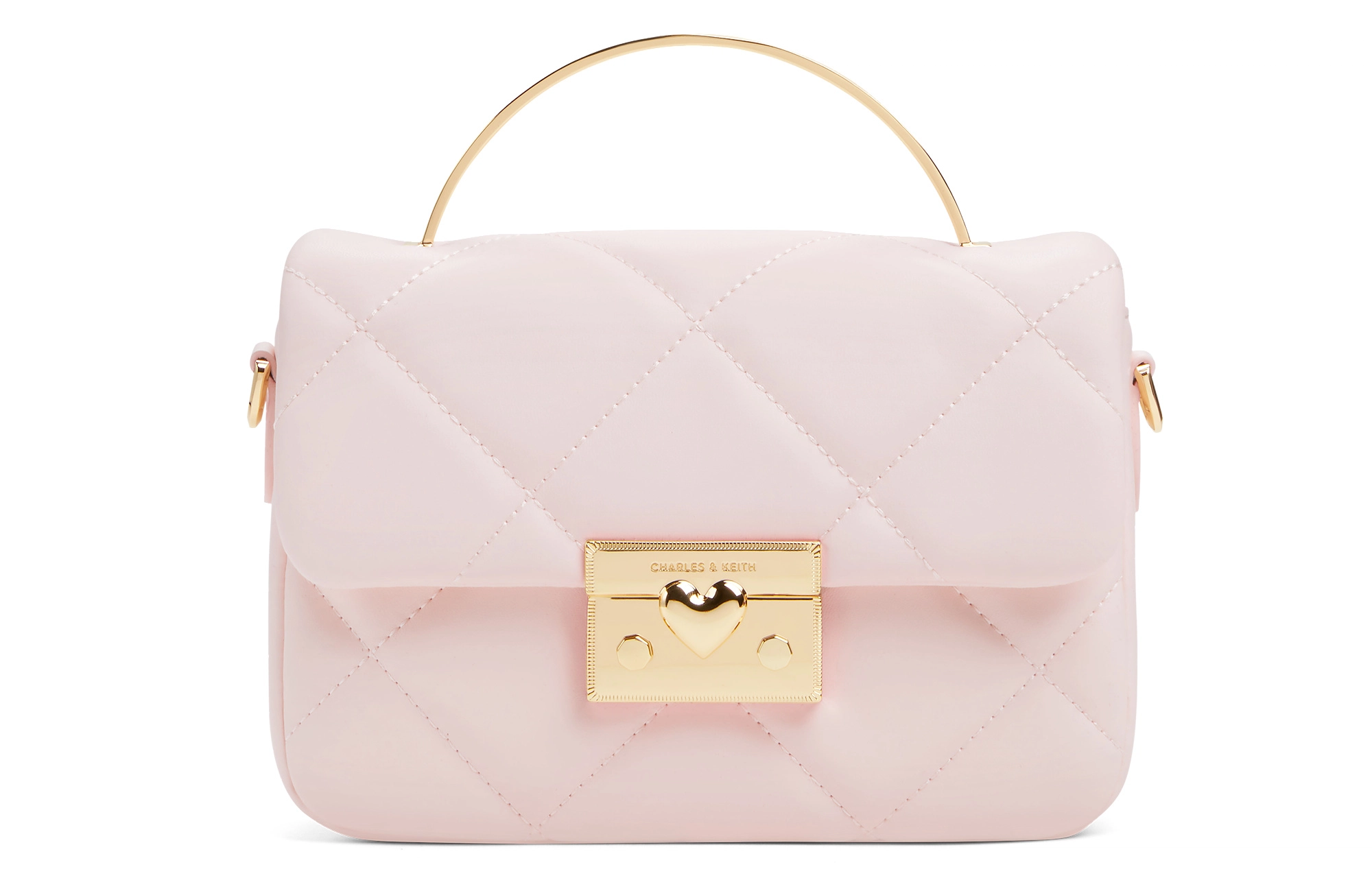 CHARLESKEITH PU PinkCreamBlack