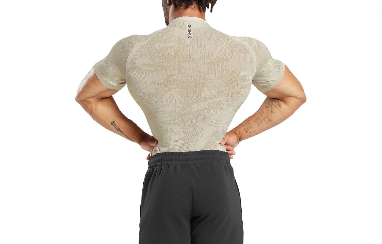 GYMSHARK GEO SEAMLESS T-SHIRT LogoT