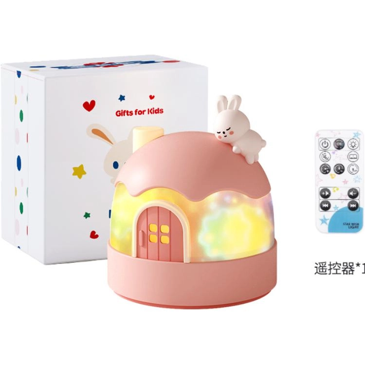 益米 星空投影氛围雪屋小夜灯 音乐盒蓝牙音箱 智能玩具