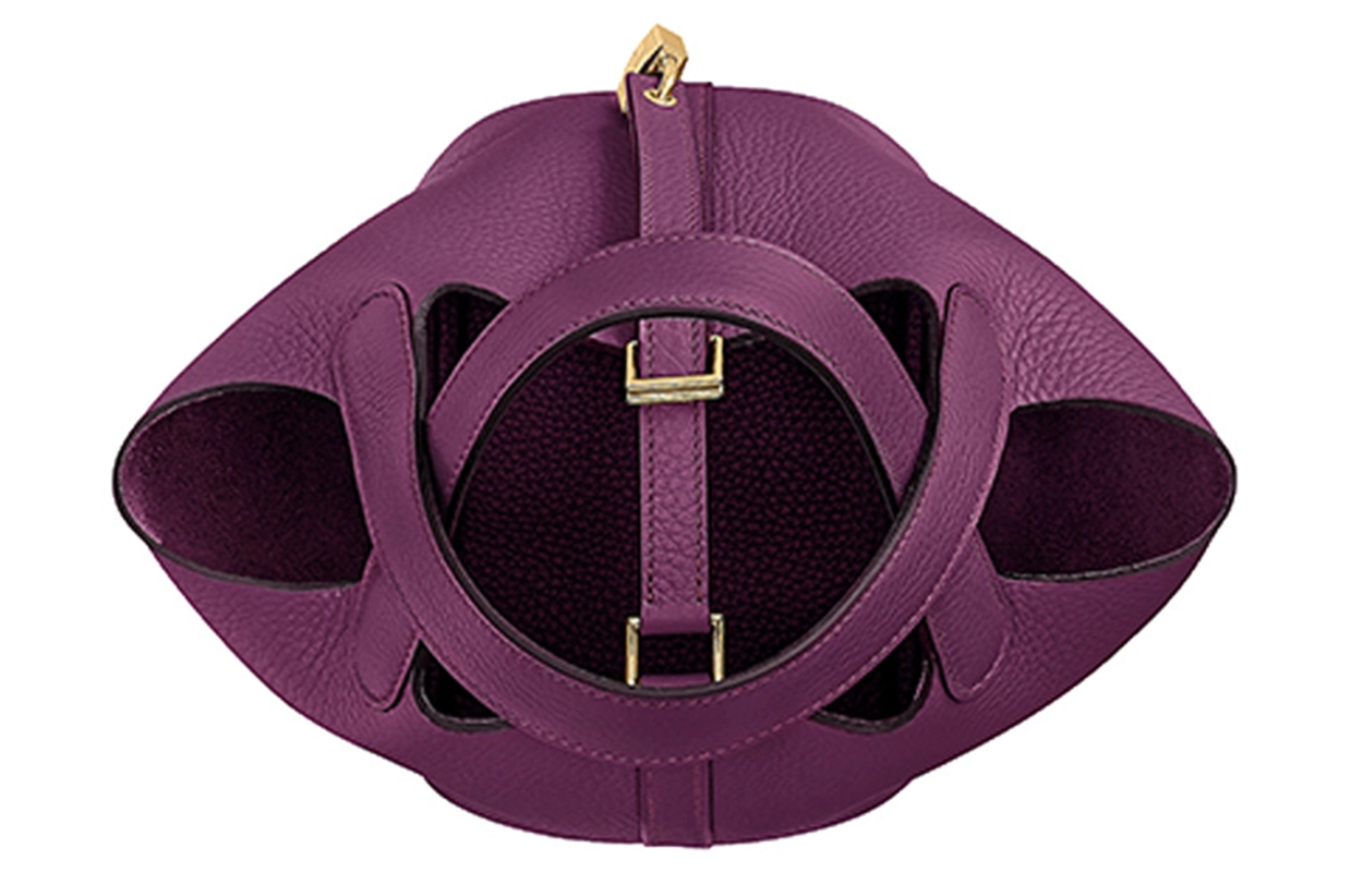 HERMES Picotin Lock 18 Taurillon Clemence P9 Anemone