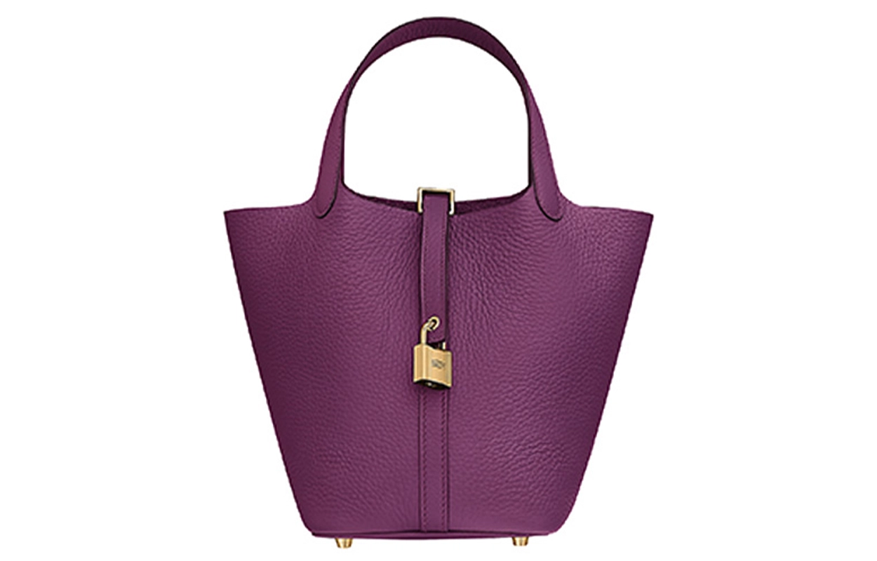 HERMES Picotin Lock 18 Taurillon Clemence P9 Anemone