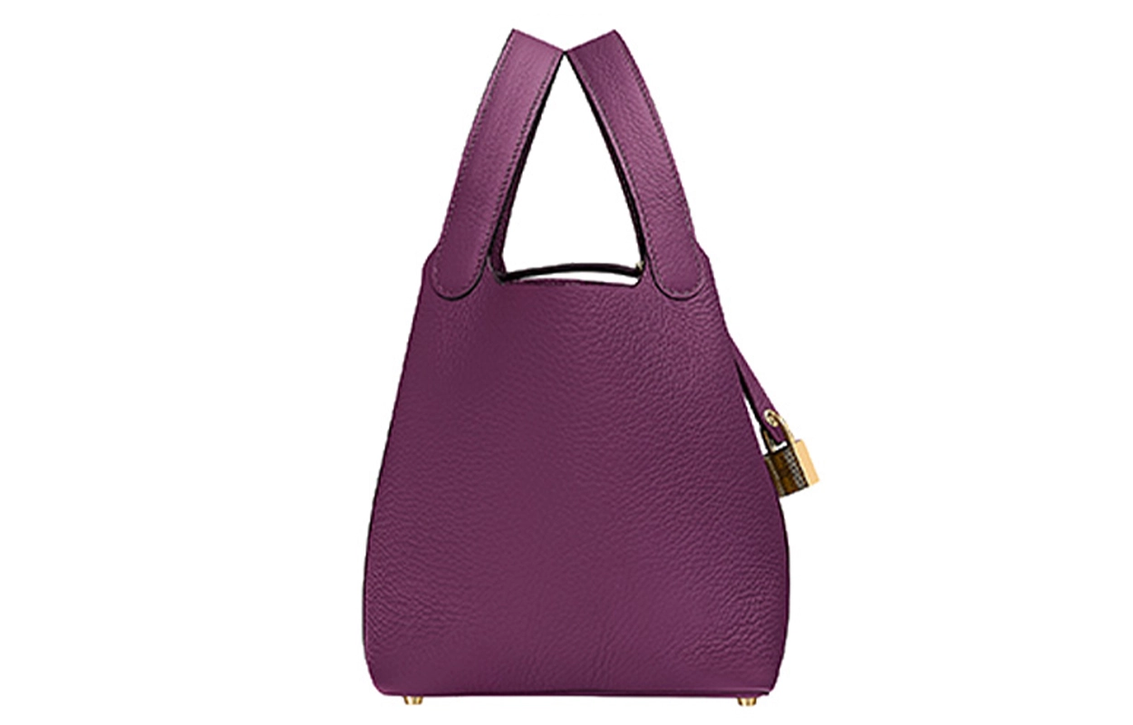 HERMES Picotin Lock 18 Taurillon Clemence P9 Anemone